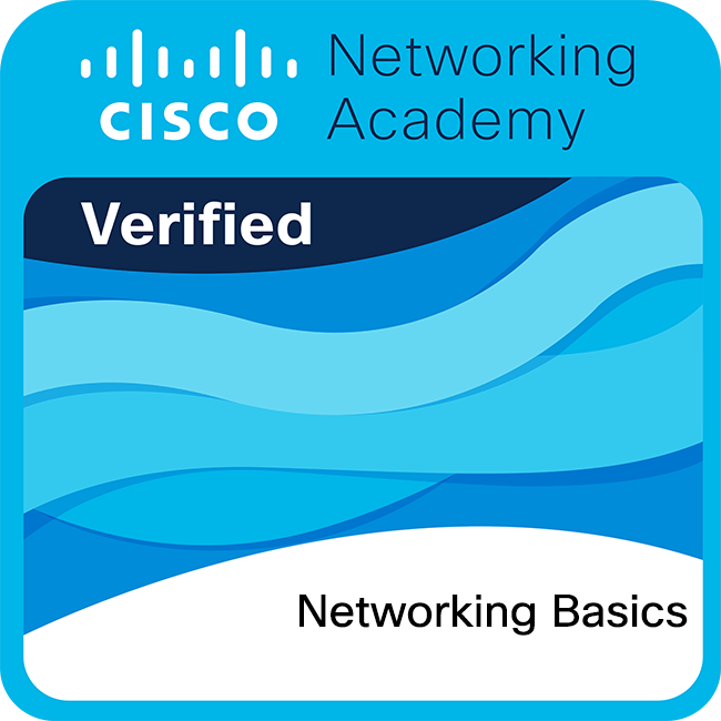 Networking Basics certificate